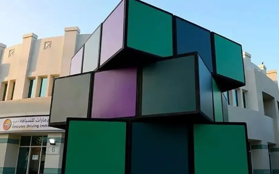 Dubayda dunyodagi eng katta Rubik kubigi qurildi