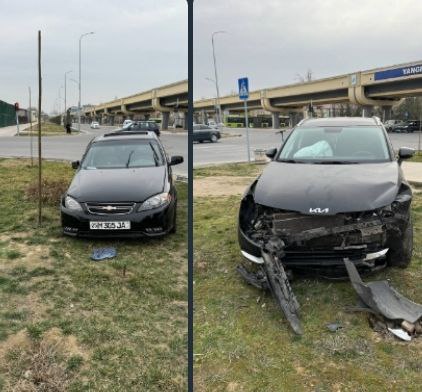 Sergelida KIA va Lacetti avtomashinalari ishtirokida YTH sodir boʻldi