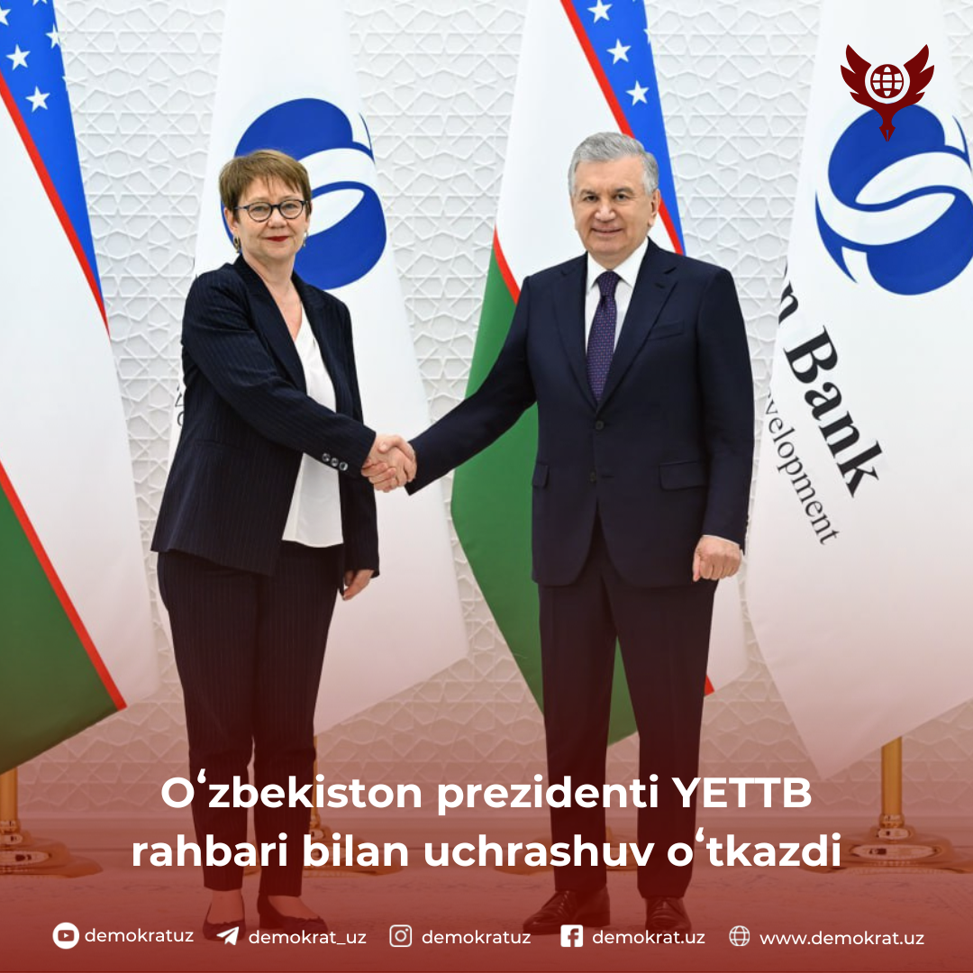 Oʻzbekiston prezidenti YETTB rahbari bilan uchrashuv oʻtkazdi