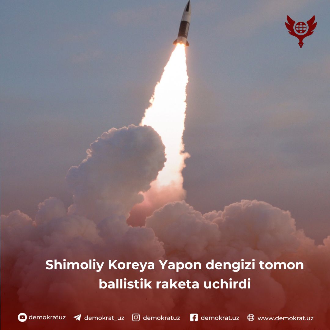 Shimoliy Koreya Yapon dengizi tomon ballistik raketa uchirdi