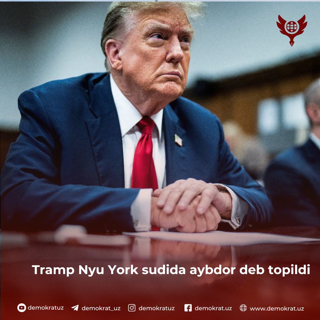 Tramp Nyu York sudida aybdor deb topildi