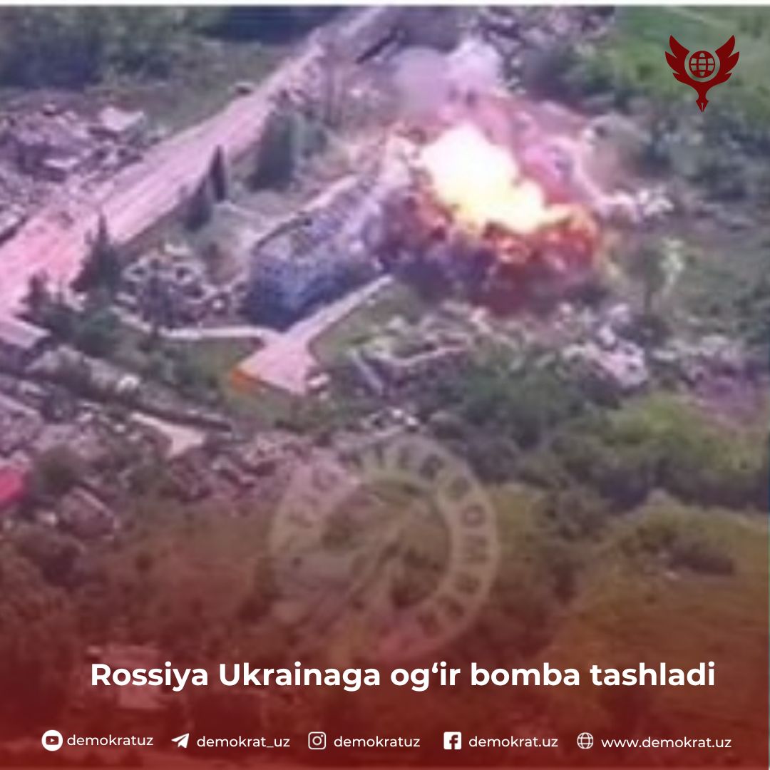 Rossiya Ukrainaga og‘ir bomba tashladi