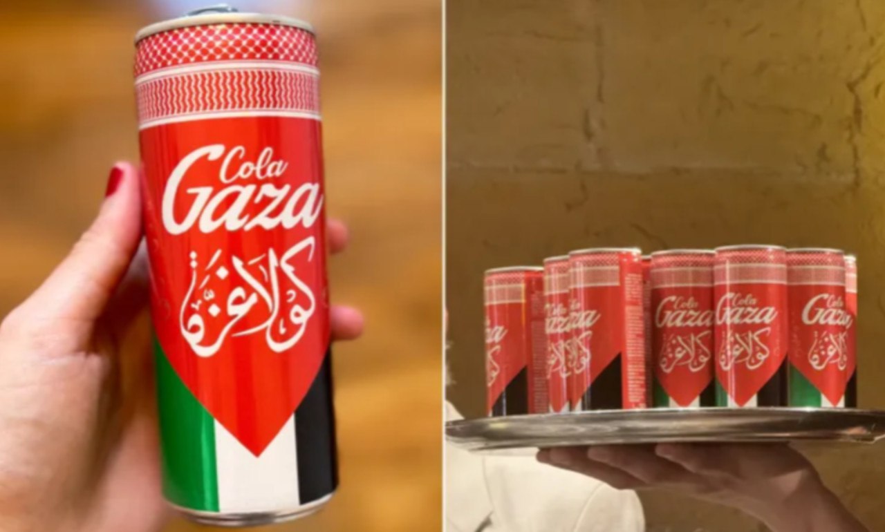 Britaniyada Coca-Cola muqobili sifatida Gaza-Cola taqdim etildi