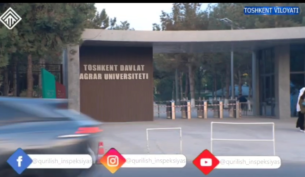 Agrar universitetida yotoqxona qurilishi sifatsizligi tufayli to‘xtatildi 