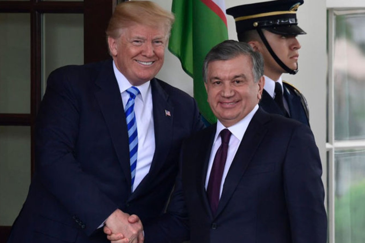 Shavkat Mirziyoyev Donalʻd Trampni tabrikladi