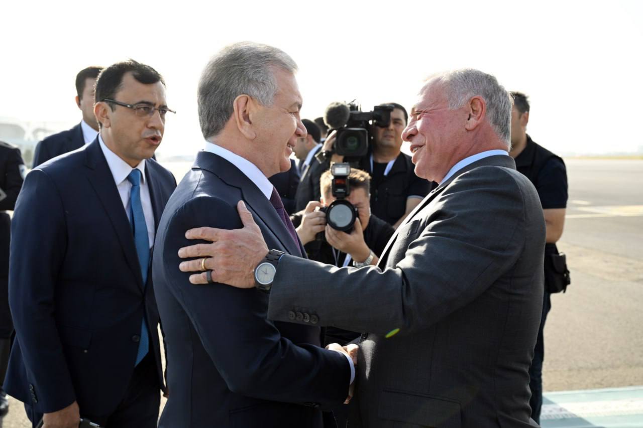 Iordaniya Podshohi Samarqand shahriga keldi