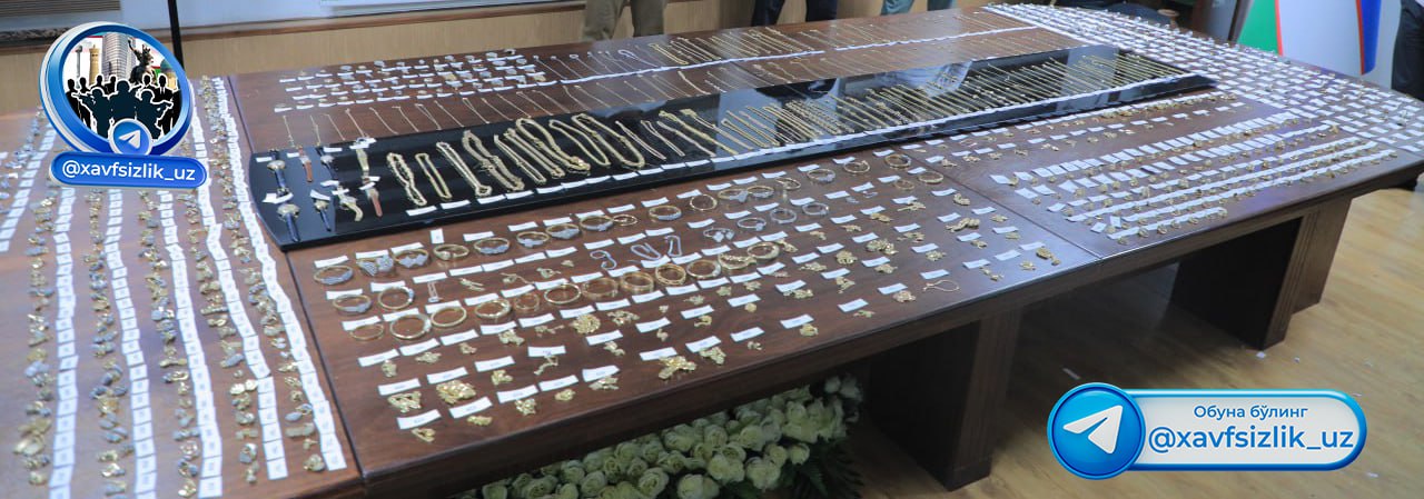 Qirg‘izistondan noqonuniy olib kelingan 5,7 mlrd so‘mlik zargarlik buyumlari to‘xtatib qolindi