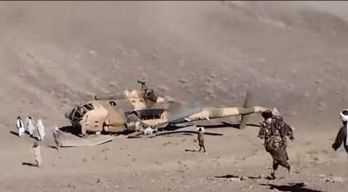 Afg‘onistonda vazir va hokimni olib ketayotgan vertolyot quladi