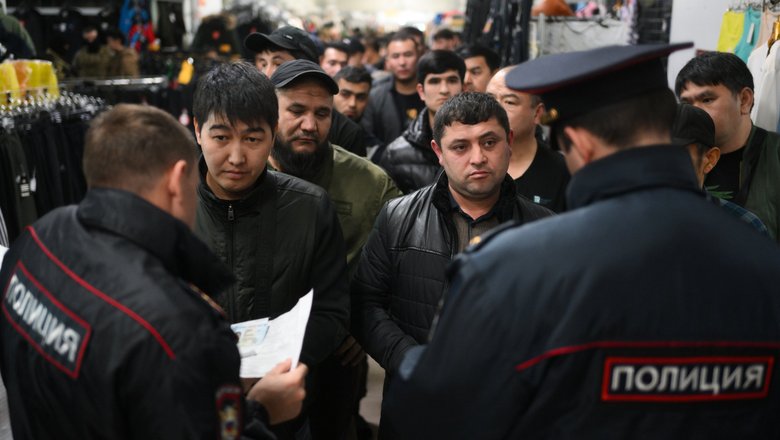 Moskvada bir yarim ming migrant chiqarib yuborildi