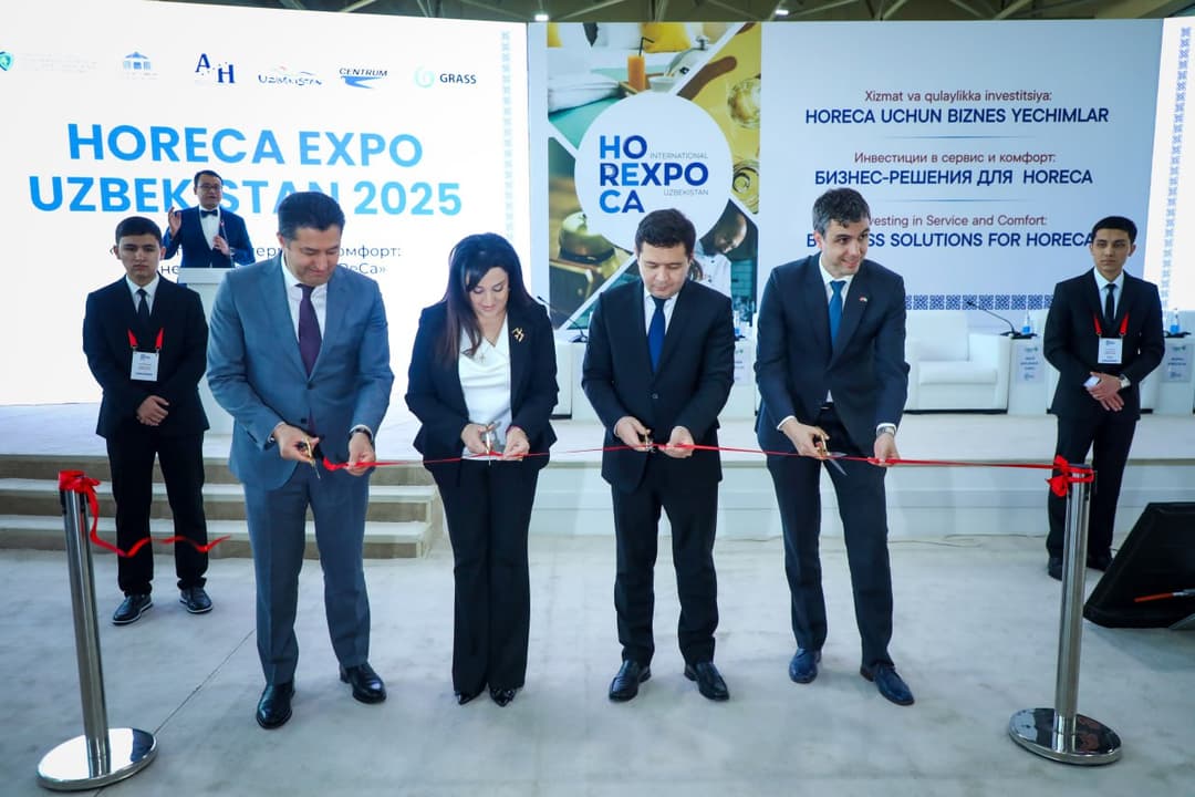 Toshkentda “HoReCa Expo Uzbekistan 2025” xalqaro ko‘rgazmasi boshlandi