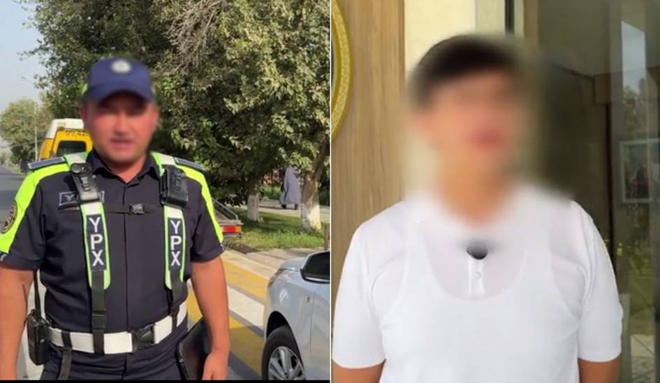 Surxondaryoda maktabga mashina haydab borgan oʻquvchi va uning yaqinlariga chora koʻrildi