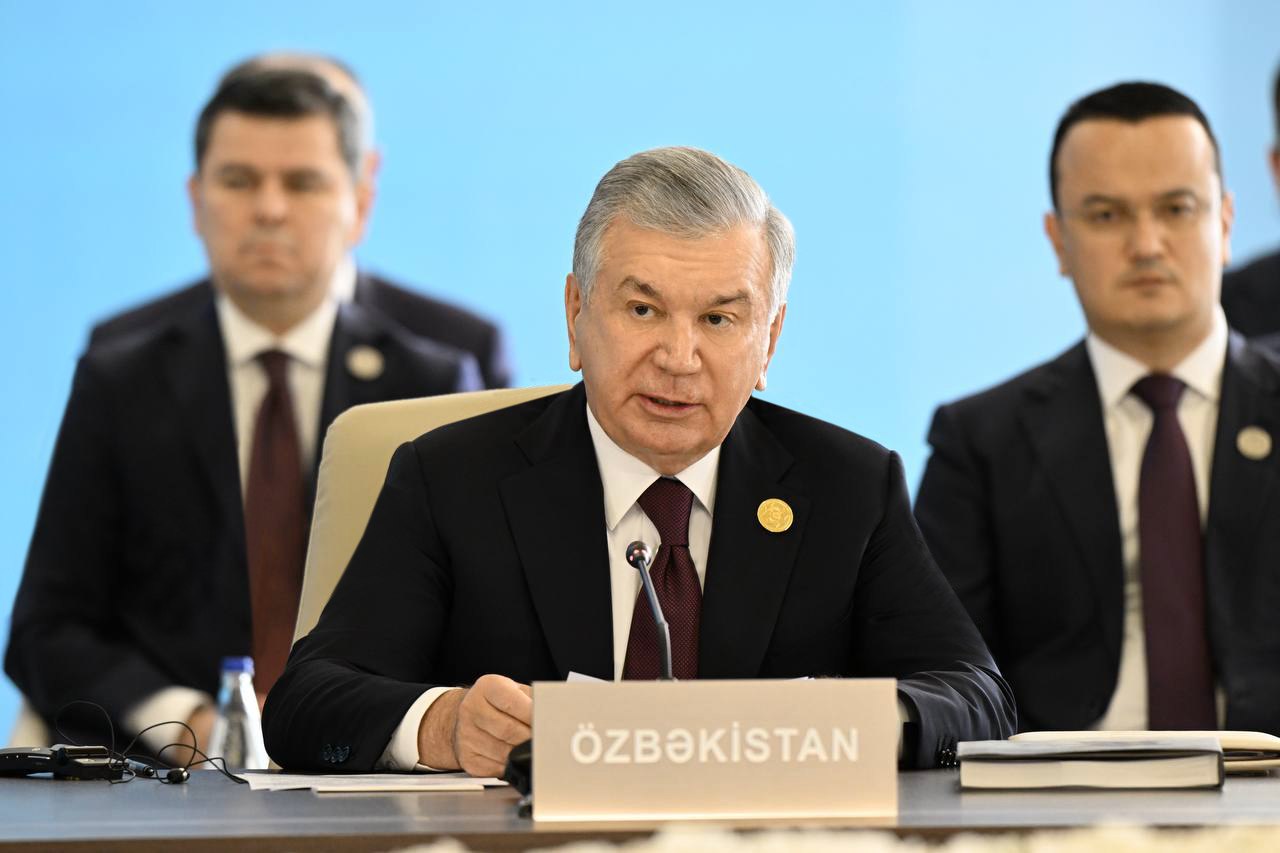 Prezident Mirziyoyev Gabala sammitida muhim tashabbuslar bilan chiqdi
