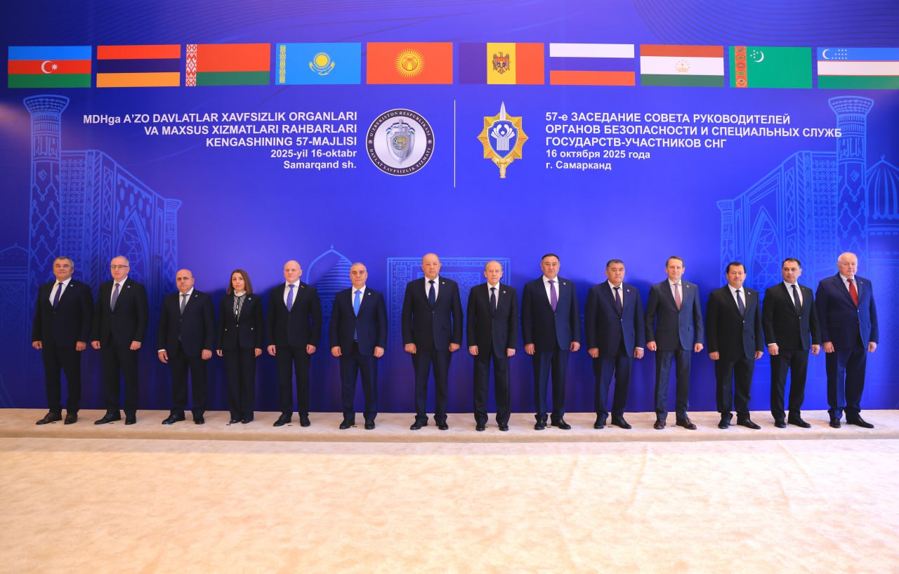 Samarqandda MDH xavfsizlik xizmatlari rahbarlari kengashining 57-majlisi boshlandi