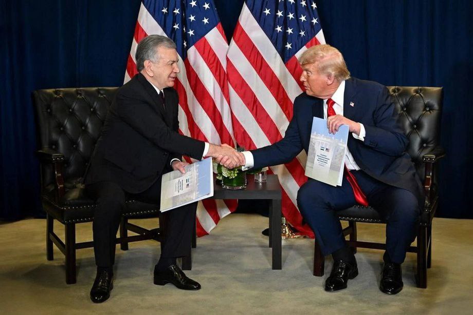 Mirziyoyev Tramp bilan uchrashish uchun AQShga boradi