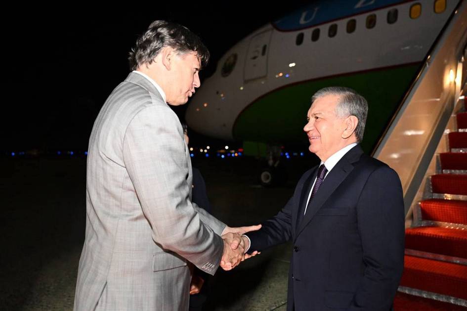 Shavkat Mirziyoyev AQSHga amaliy tashrif bilan yetib bordi