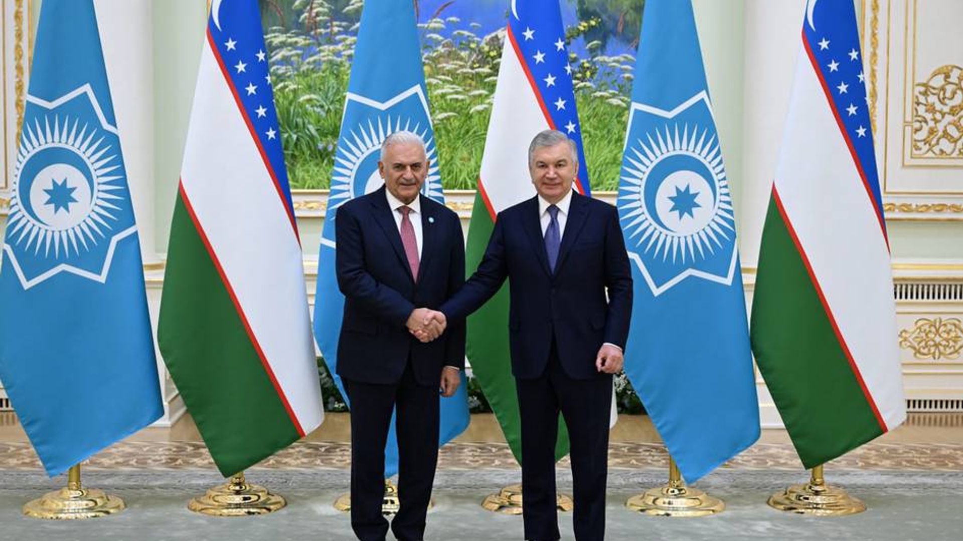 Shavkat Mirziyoyev Turkiy davlatlar tashkiloti Oqsoqollar kengashi raisi bilan uchrashdi