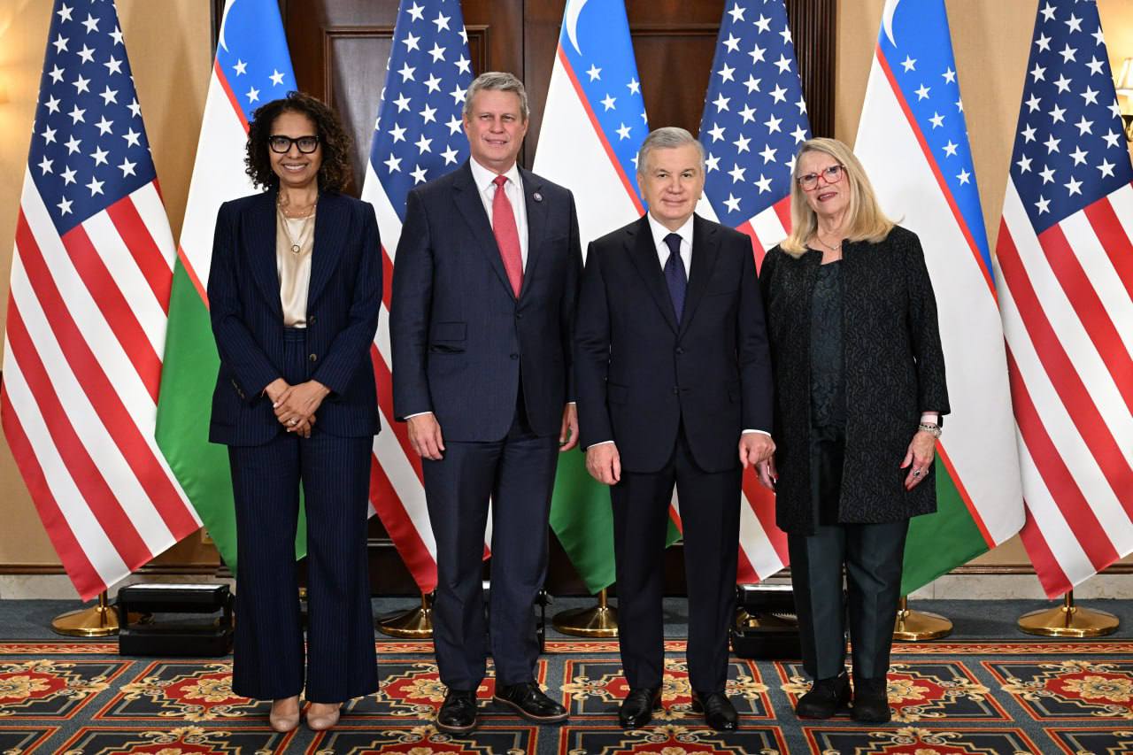 Shavkat Mirziyoyev Vashingtonda AQSh Kongressi vakillari bilan uchrashdi