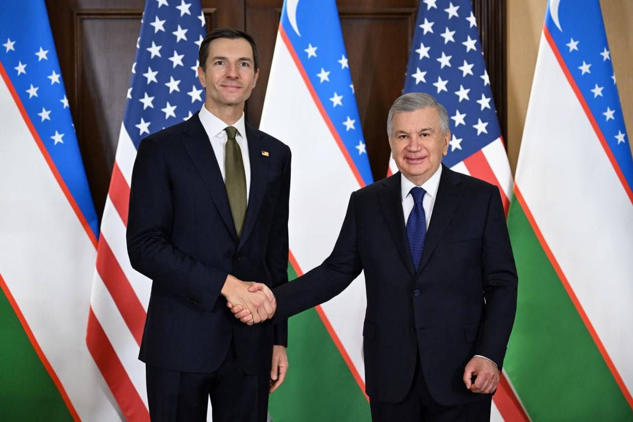 Shavkat Mirziyoyev AQSh Eksport-import banki rahbarini qabul qildi