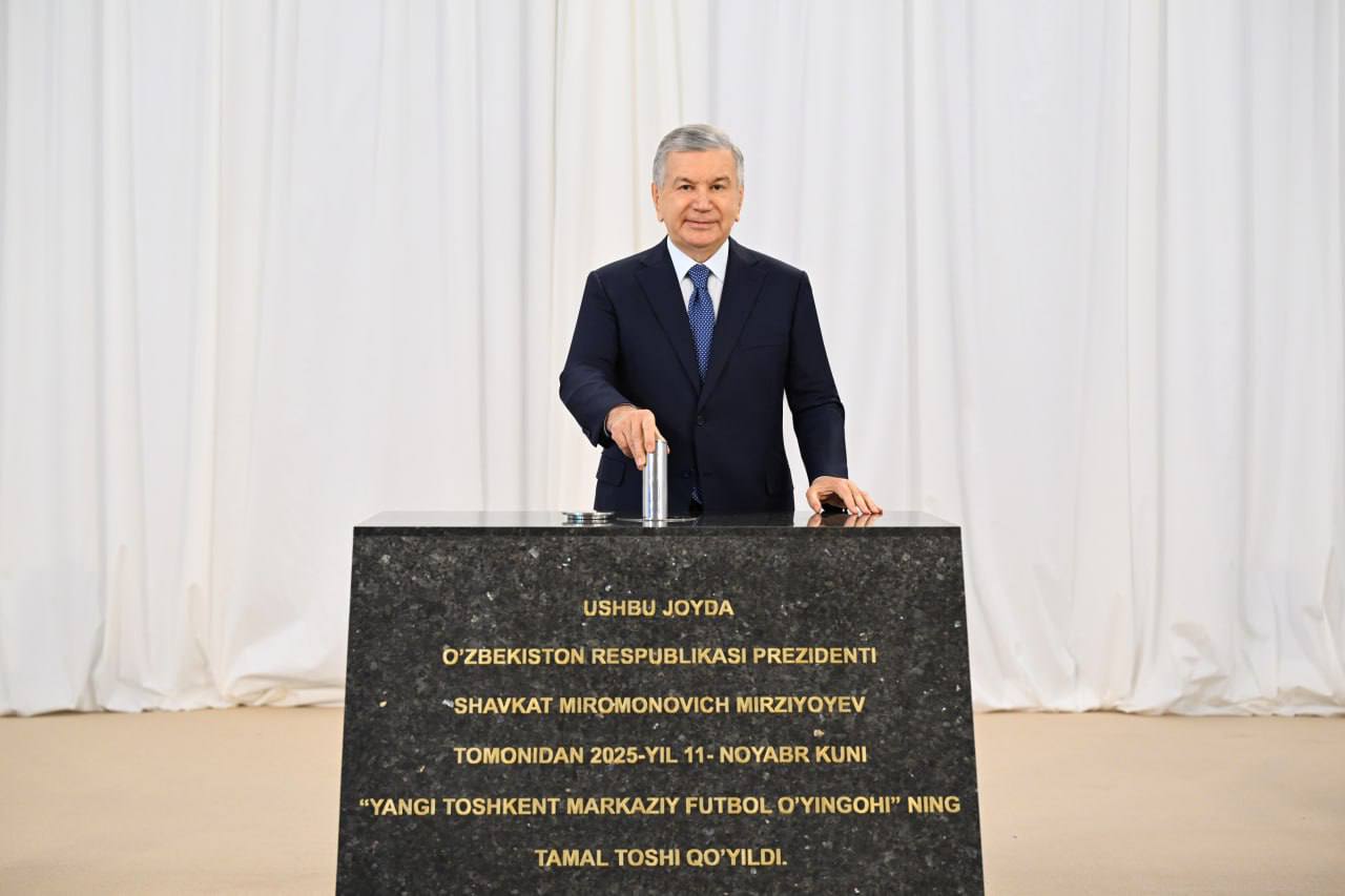 Yangi Toshkentda 55 ming o‘rinli stadion qurilishiga start berildi