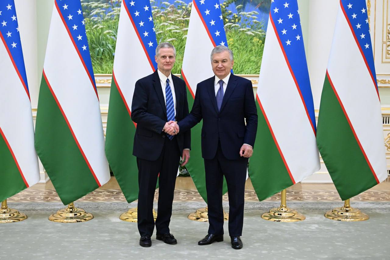 Shavkat Mirziyoyev AQSh Yuta shtati biznes delegatsiyasini qabul qildi