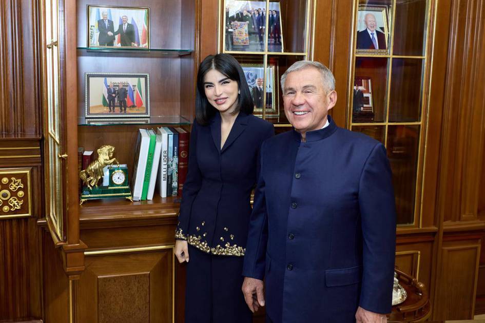 Saida Mirziyoyeva Tatariston raisi bilan uchrashuv o‘tkazdi