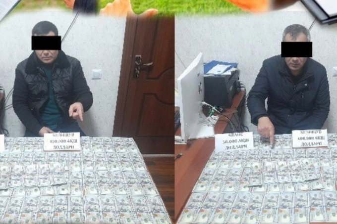 Farg‘onalik amaldor 50 ming dollarni cho‘ntakka urayotganda ushlandi.