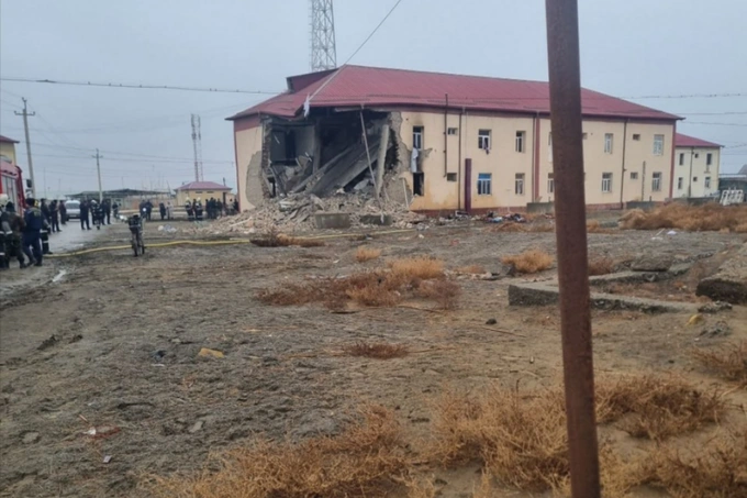 Buxoroda 2 qavatli uy xonadonlarining birida gaz portladi